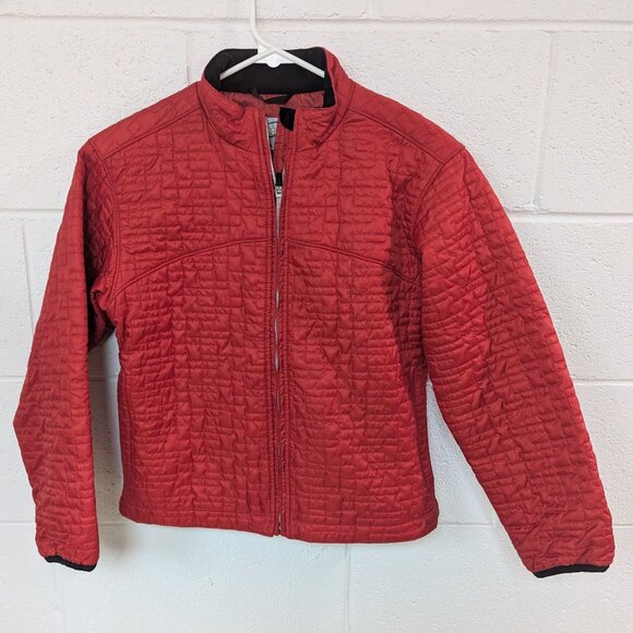 NWOT Obermeyer Red Quilted Weather System Junior Jacket, 12